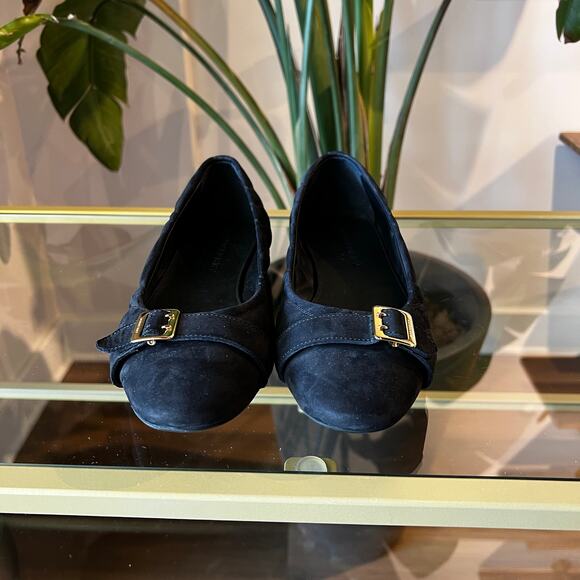 BURBERRY House Check Avonwick Quilted Ballerina Flats SZ 42 - Picture 6 of 10